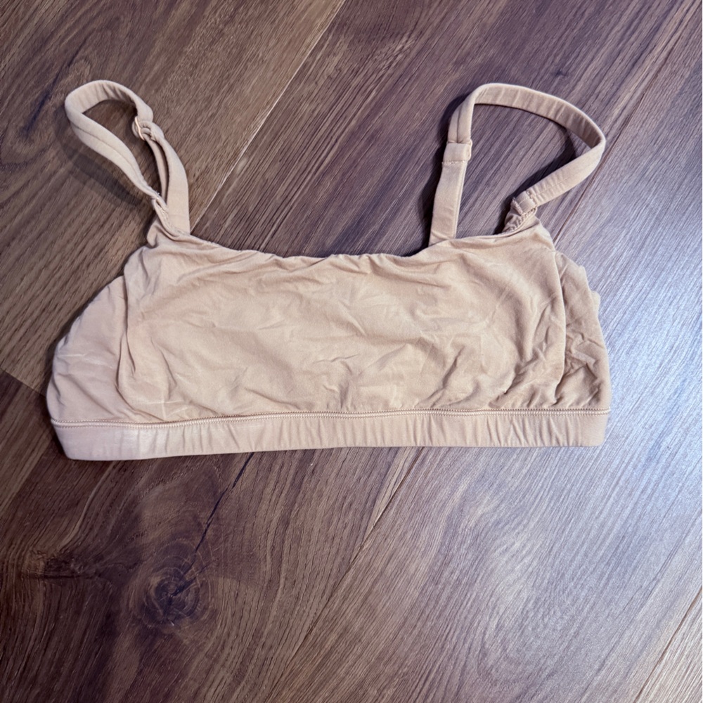 SKIMS Tan Shapewear Bra